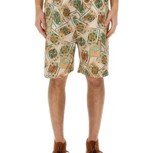 Explore the authentic Drole De Monsieur men's BERMUDA SHORTS WITH PRINT in MULTICOLOUR