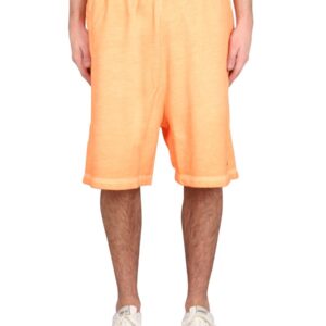 Explore the authentic MARCELO BURLON COUNTY OF MILAN men's BERMUDA WITH LOGO in orange