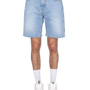 Discover the authentic gcds men's BERMUDA WITH LOGO in Blue