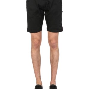 Explore the authentic ALPHA INDUSTRIES men's BERMUDA WITH LOGO in Black
