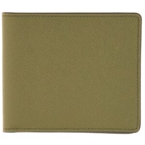 Explore the authentic Maison Margiela men's BI-FOLD FOUR STITCHES WALLET in GREEN