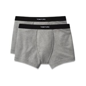 Discover the authentic TOM FORD men's BI-PACK BOXER in Grey
