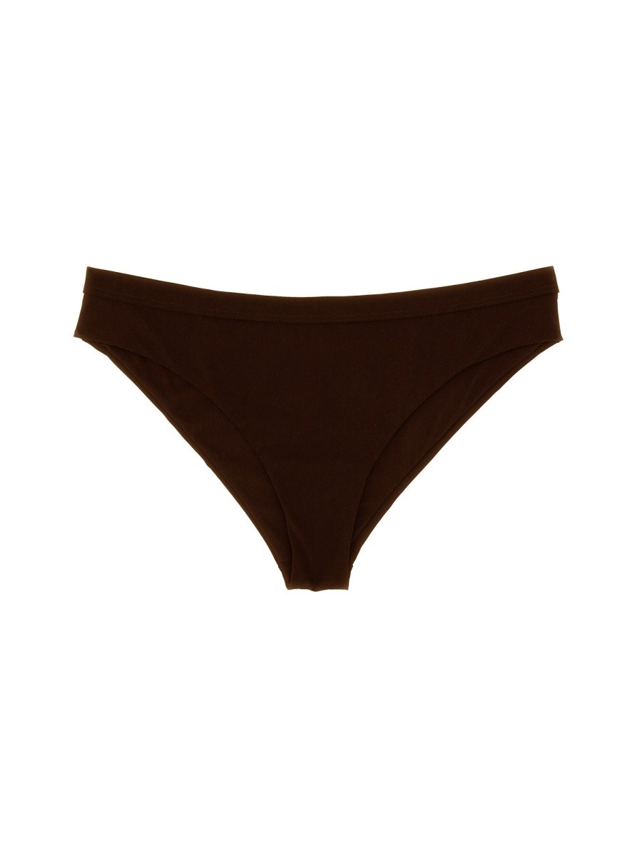 Refresh your wardrobe with the JIL SANDER women's BIKINI BRIEFS in Brown