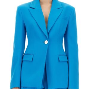 Refresh your wardrobe with the The Attico women's BLAZER BLUE in Blue
