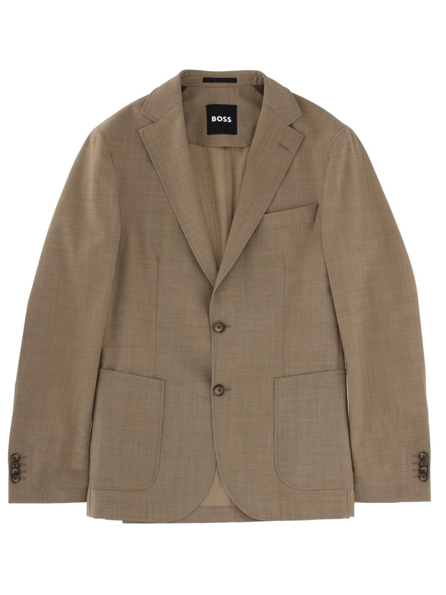 Discover the authentic Boss men's BLAZER "P-HANRY" in beige