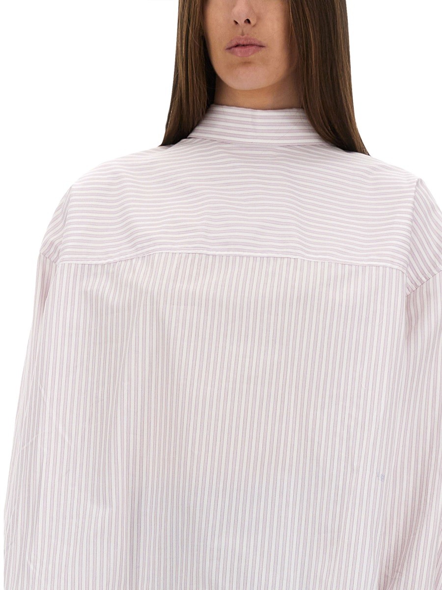BLOUSE WITH KNOTTED COLLAR - Image 4