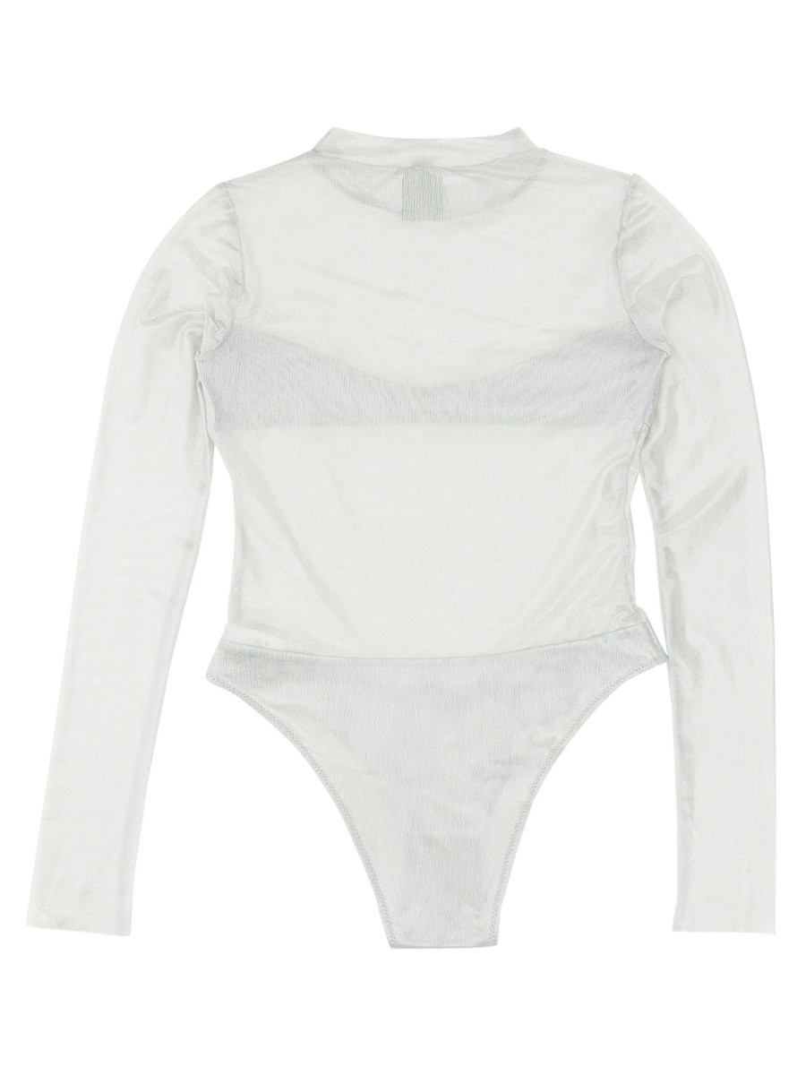 Discover the authentic NOT AFTER TEN women's BODY TULLE in Silver