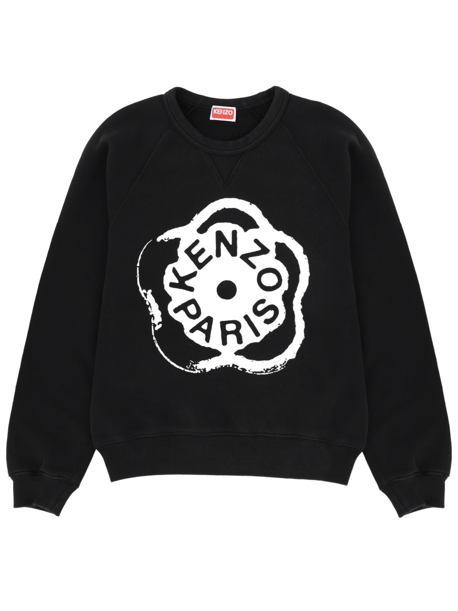 Explore the authentic Kenzo women's "BOKE FLOWER 2.0" SWEATSHIRT in Black
