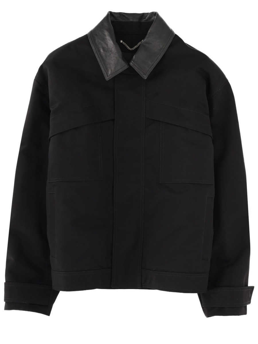 Refresh your wardrobe with the Golden Goose men's BOMBER JACKET in Black