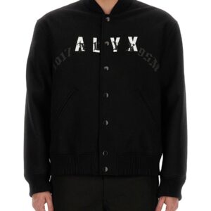 Explore the authentic 1017 ALYX 9SM men's BOMBER JACKET WITH LOGO in Black