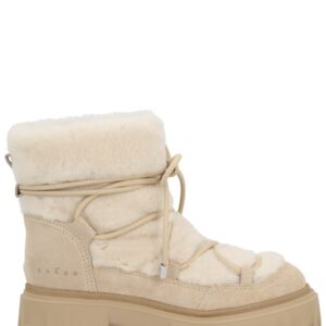 Elevate your look with the Hogan women's BOOT "ANKLE H700" in beige