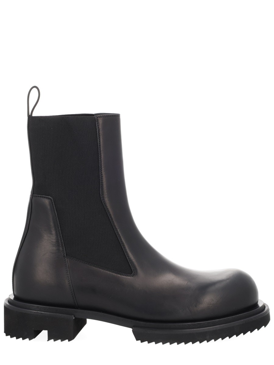 Refresh your wardrobe with the RICK OWENS men's BOOT "BEATLE GABE" in Black