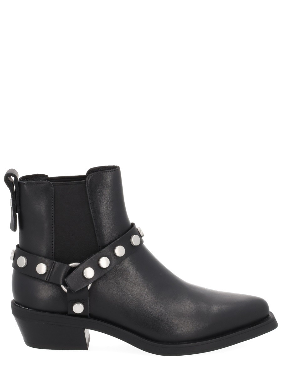 Discover the authentic Ash women's BOOT "LOGAN" in Black