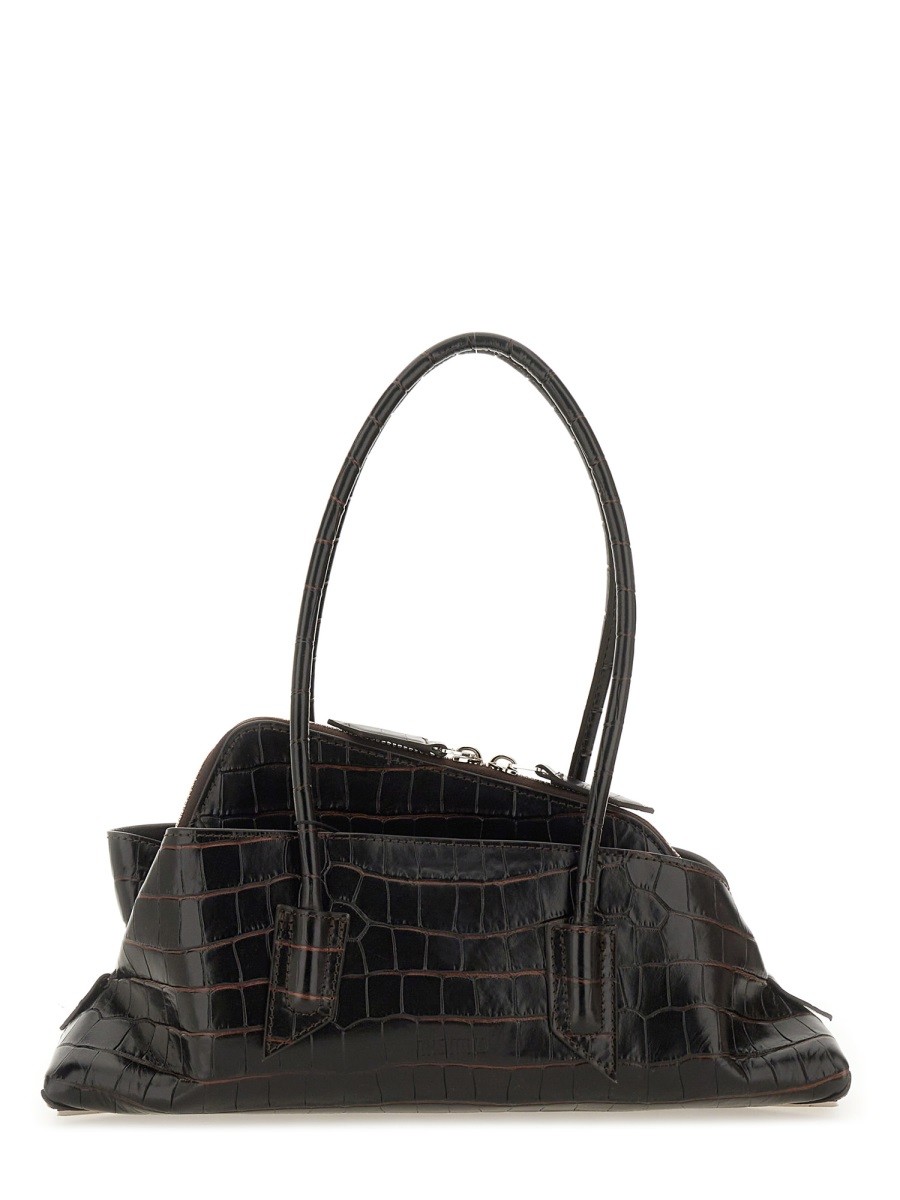 BORSA "LA PASSEGGIATA" SMALL : Color - Brown