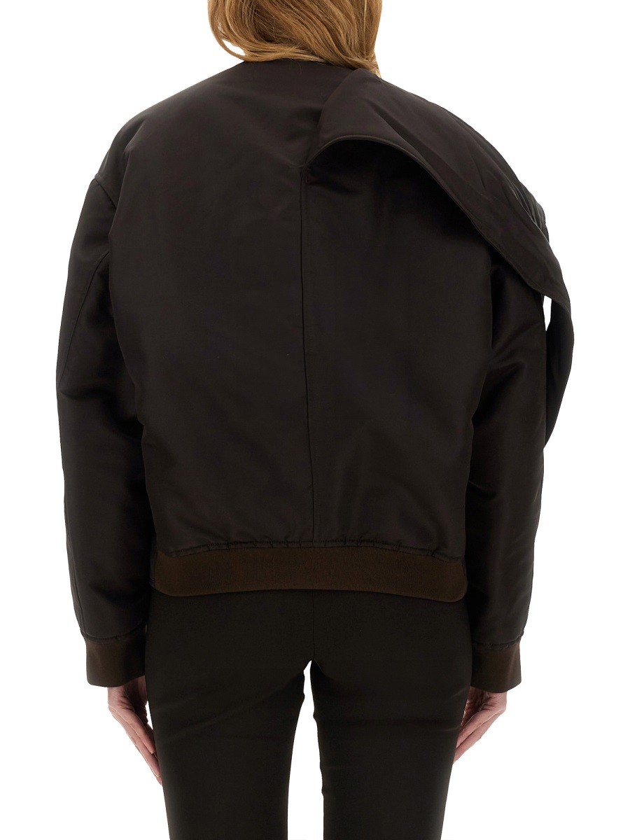 BOW NECK BOMBER JACKET - Image 3