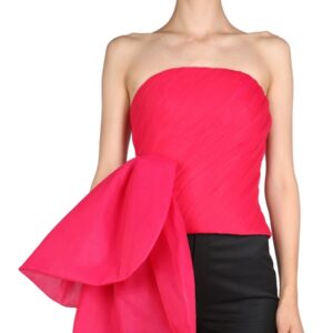 Discover the authentic ANOUKI women's BOW TOP in Fuchsia