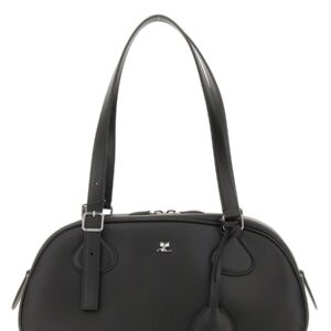 Discover the authentic COURREGES women's BOWLING BAG "FRIDAY" MEDIUM in Black