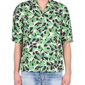 Explore the authentic Dsquared2 men's BOWLING COLLAR SHIRT in MULTICOLOUR