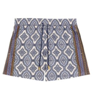 Elevate your look with the Etro men's BOXER SWIMSUIT in MULTICOLOUR