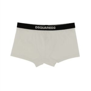 Refresh your wardrobe with the Dsquared2 men's BOXERS WITH LOGO in White