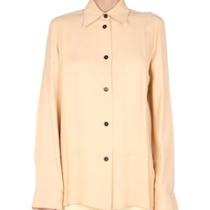 Elevate your look with the JIL SANDER women's BOXY FIT SHIRT in Nude