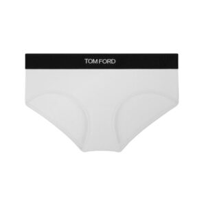 Refresh your wardrobe with the TOM FORD women's "BOY SIGNATURE" CULOTTES in White