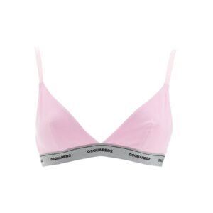 Refresh your wardrobe with the Dsquared2 women's BRALETTE WITH LOGO in Pink
