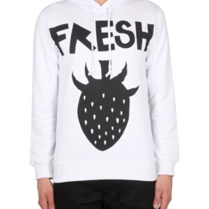 Explore the authentic COMME DES GARCONS SHIRT men's BRETT WESTFALL SWEATSHIRT in White