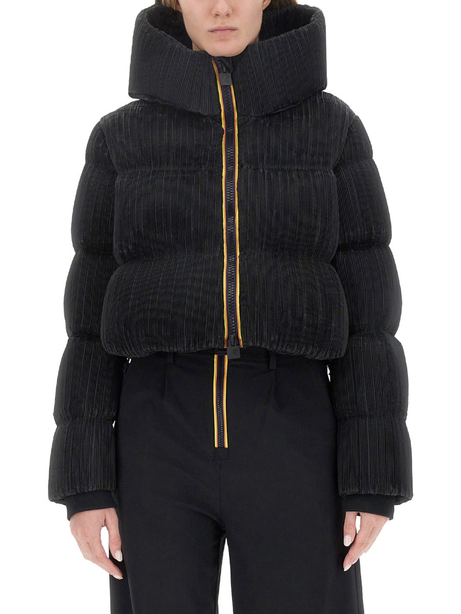 Discover the authentic K-Way women's "BRIEN" JACKET in Black
