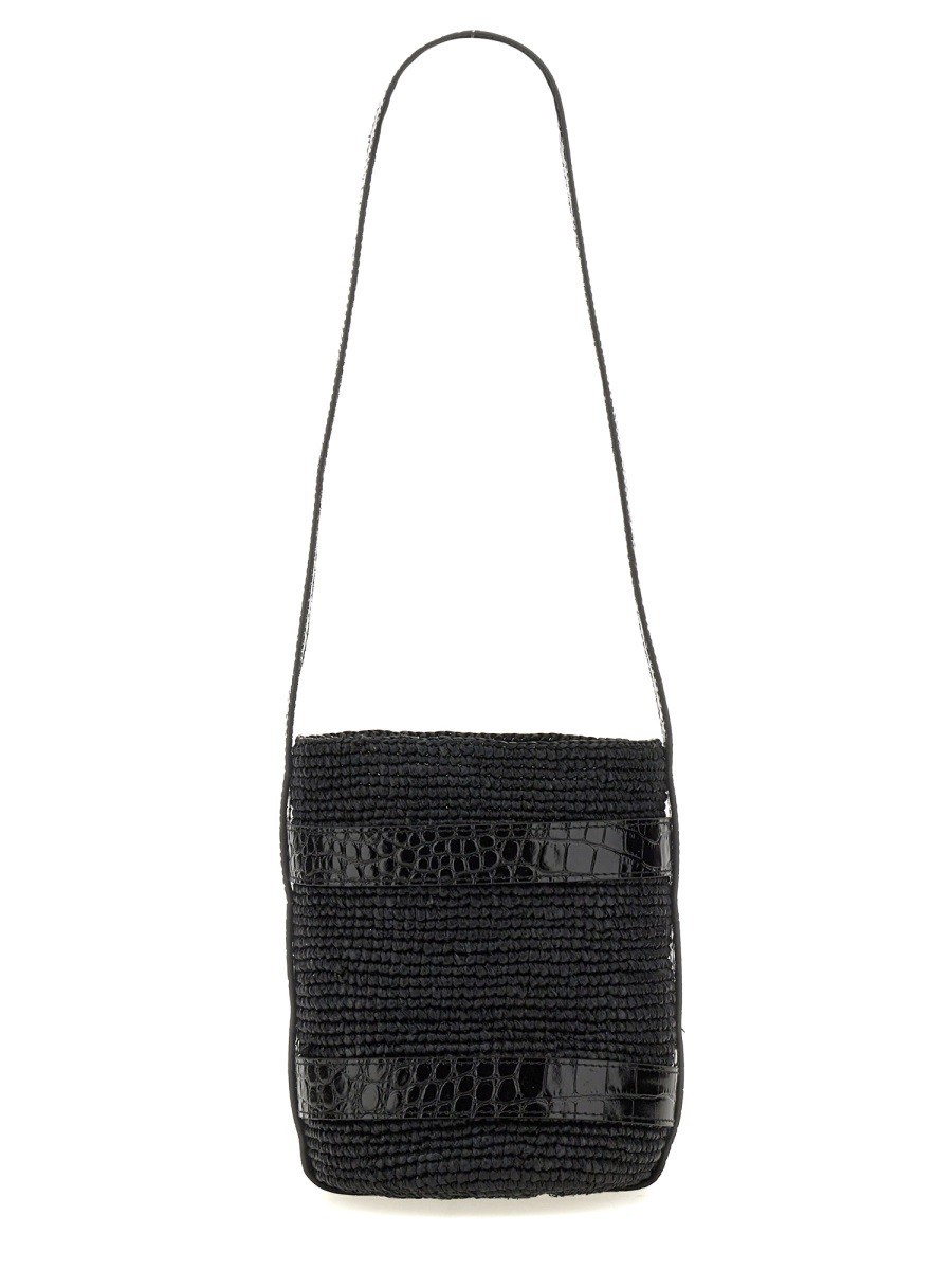 Discover the authentic MANEBI women's BUCKET BAG in Black