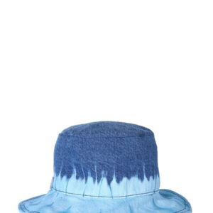 Explore the authentic alberta ferretti women's BUCKET HAT WITH TIE DYE PRINT in Blue