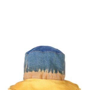 Explore the authentic alberta ferretti women's BUCKET HAT WITH TIE DYE PRINT in MULTICOLOUR