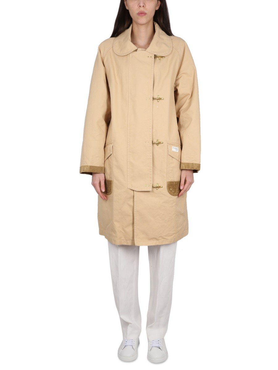 Discover the authentic FAY women's CABAN FOUR HOOKS in beige