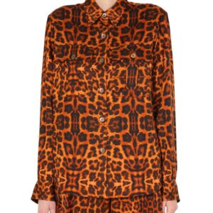 Discover the authentic Dries Van Noten women's "CAFFY" SHIRT in Red