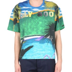 Refresh your wardrobe with the Etro men's CALIFORNIA PRINT T-SHIRT in MULTICOLOUR
