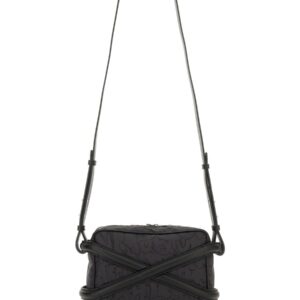 Explore the authentic Alexander Mcqueen men's CAMERA BAG "HARNESS" in Black