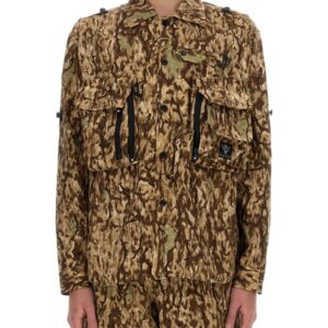 Explore the authentic SOUTH2 WEST8 men's CAMOUFLAGE PRINT JACKET in MULTICOLOUR