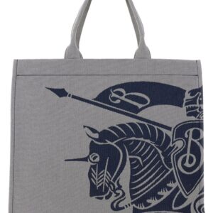 Refresh your wardrobe with the Burberry men's CANVAS TOTE BAG in Grey