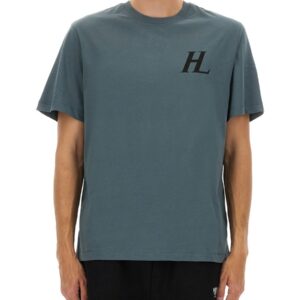 Elevate your look with the Helmut Lang men's "CAPSULE" T-SHIRT in Blue