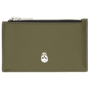 Explore the authentic Alexander Mcqueen men's CARD HOLDER "SKULL" in Brown