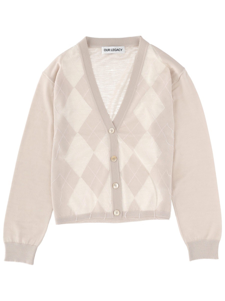Refresh your wardrobe with the Our Legacy women's CARDIGAN "IVY" in MULTICOLOUR