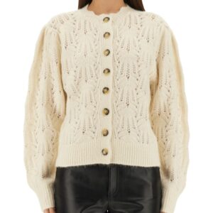 Discover the authentic MARANT ETOILE women's CARDIGAN "MAXINE" in Ivory