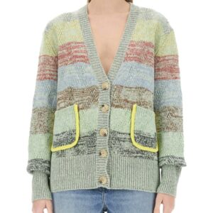 Discover the authentic CORMIO women's CARDIGAN "RENATO" in MULTICOLOUR