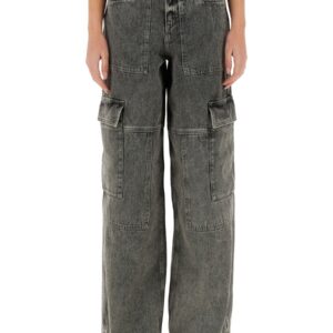 Refresh your wardrobe with the MICHAEL BY MICHAEL KORS women's CARGO JEANS in Grey