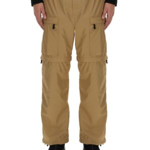 Refresh your wardrobe with the MONCLER GRENOBLE men's CARGO PANTS in beige