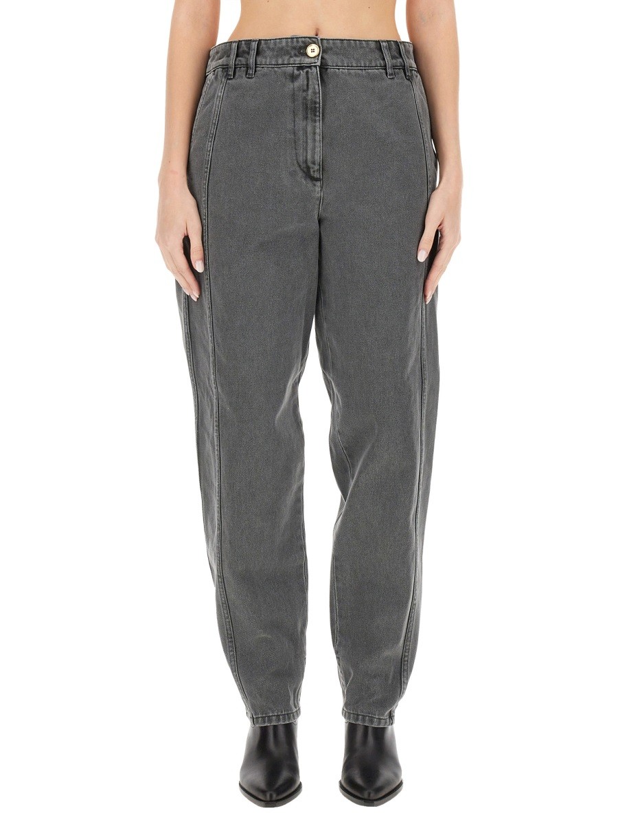 Discover the authentic PATOU women's CARGO PANTS in Grey