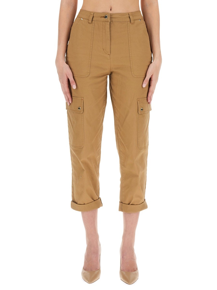 Discover the authentic MICHAEL BY MICHAEL KORS women's CARGO PANTS in beige
