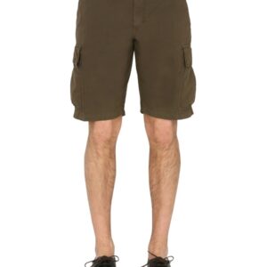 Discover the authentic ASPESI men's CARGO SHORTS in Military green