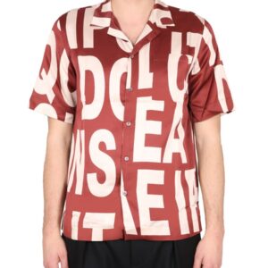 Elevate your look with the Dries Van Noten men's CARLTON SHIRT in Red