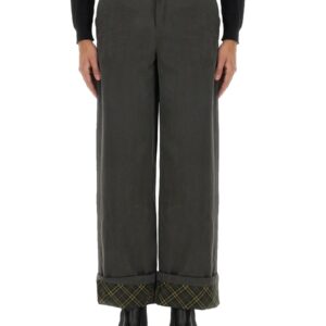 Elevate your look with the Burberry men's CARPENTER PANTS in CHARCOAL